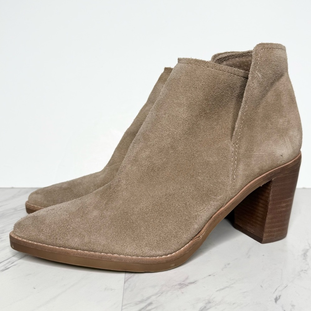 Dolce Vita Spade Mushroom Suede Bootie 9